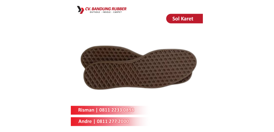 Kenapa Sol Karet Sepatu Masih Dipakai di Era Material Modern?